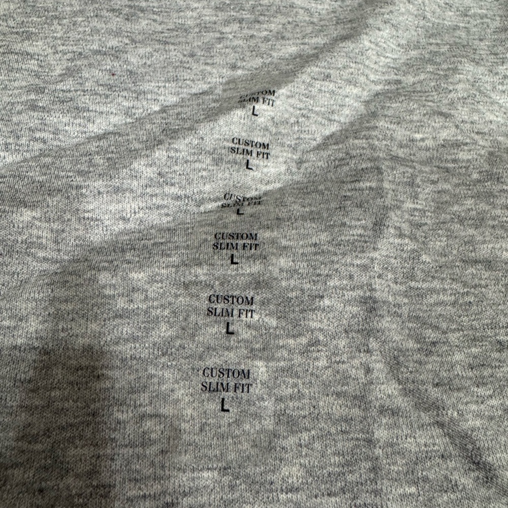Polo Ralph Lauren Men's Custom Slim Fit V-Neck T-Shirt Grey Heather L - Picture 3 of 6
